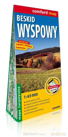 Comfort!map Beskid Wyspowy 1:65 000 mapa