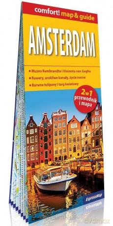 Comfort!map&guide Amsterdam 2w1 [KSIĄŻKA]