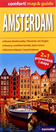 Comfort!map&guide Amsterdam 2w1 [KSIĄŻKA]