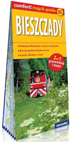 Comfort!map&guide XL Bieszczady 2w1