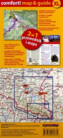 Comfort!map&guide XL Bieszczady 2w1
