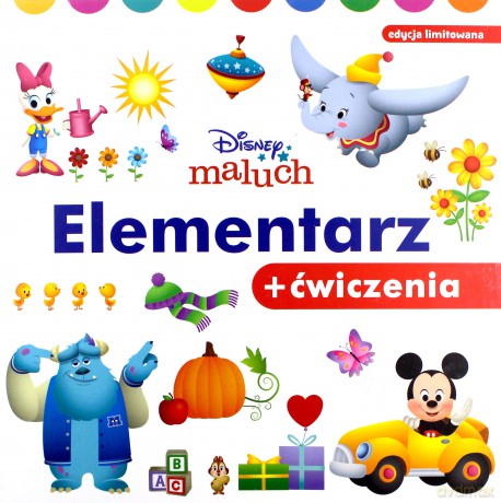 Disney maluch. Zestaw elementarz + ćwiczenia [KSIĄŻKA]