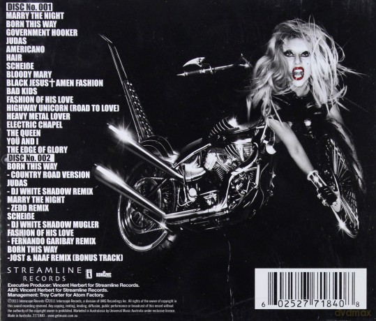 Lady Gaga: Born This Way Special Edition [2CD]