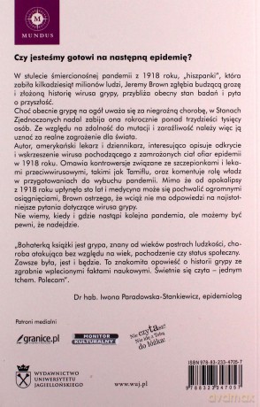 Grypa. Sto lat walki - Jeremy Brown [KSIĄŻKA]