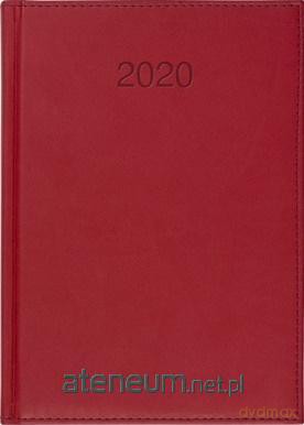 Kalendarz 2020 Książkowy A4 tygodniowy Vivo czerwony [KALENDARZ]