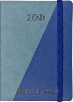 Kalendarz 2020 Książkowy A5 tygodniowy Flexi granat [KALENDARZ]