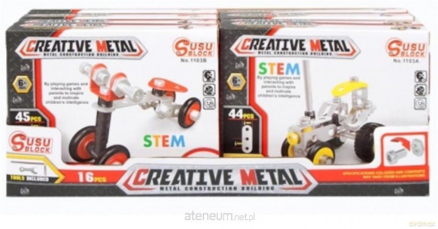 Klocki konstrukcyjne metalowe [KLOCKI]