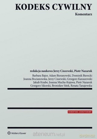 Kodeks cywilny. Komentarz [KSIĄŻKA]
