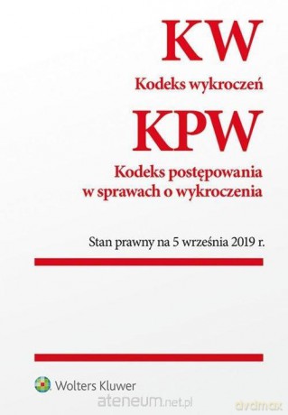 Kodeks wykroczeń, KPW [KSIĄŻKA]
