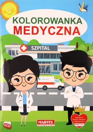 Kolorowanka medyczna [KSIĄŻKA]