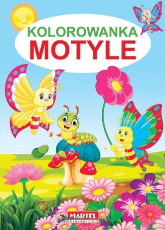 Kolorowanka. Motyle [KSIĄŻKA]
