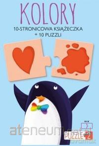 Kolory. Książeczka + 10 puzzli [KSIĄŻKA]