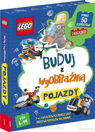 Lego Iconic. Buduj z wyobraźnią. Pojazdy [KSIĄŻKA]