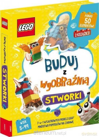 Lego Iconic. Buduj z wyobraźnią. Stworki [KSIĄŻKA]