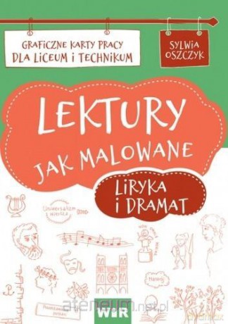 Lektury jak malowane - liryka i dramat [KSIĄŻKA]