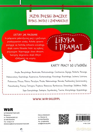 Lektury jak malowane - liryka i dramat [KSIĄŻKA]
