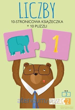 Liczby. Książeczka + 10 puzzli [KSIĄŻKA]