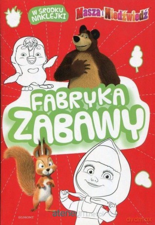 Masza i Niedźwiedź. Fabryka zabawy [KSIĄŻKA]