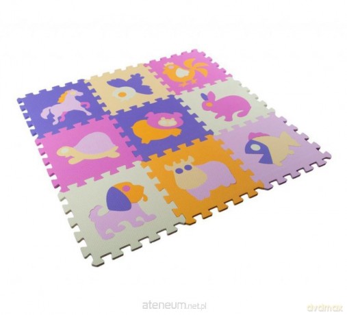 Mata puzzle piankowe na podłogę Zwierzątka [PUZZLE]
