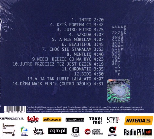 Dori Fi: Entliq Pentliq [CD]