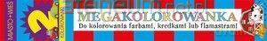 Megakolorowanka 2 Miasto,Wieś [KSIĄŻKA]