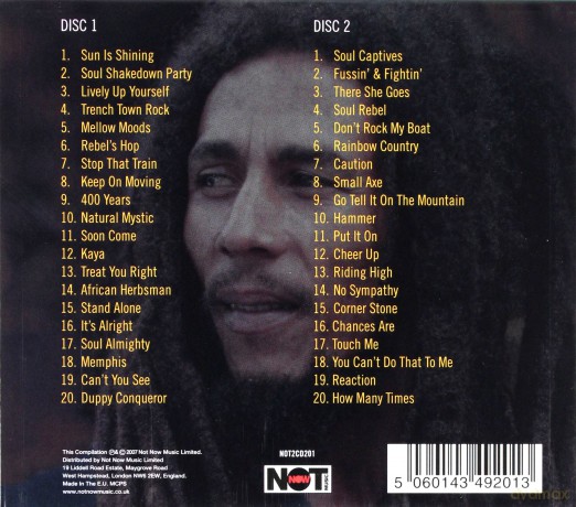 Bob Marley Feat. The Wailers: Mellow Moods [2CD]