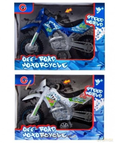 Motocykl światło i dźwięk + akcesoria