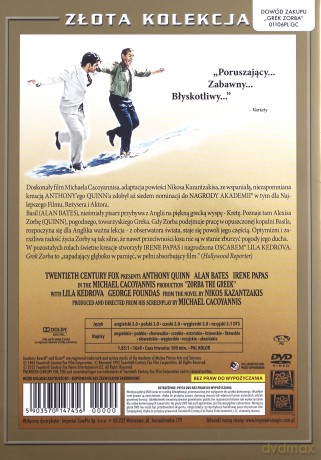 Grek Zorba (polski lektor) (Złota Kolekcja) [DVD]