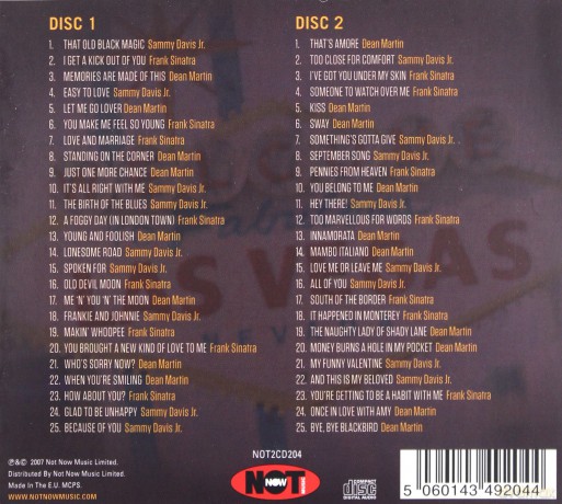 The Rat Pack: 50 Original Recordings [2CD]
