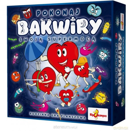 Pokonaj Bakwiry swoją supermocą [GRA PLANSZOWA]