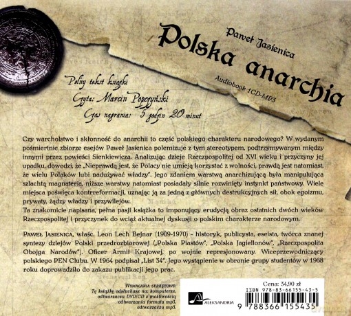 Polska anarchia - Paweł Jasienica [AUDIOBOOK]