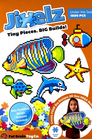 Puzzelki pixelki Jixelz 1500 el. - W morzu [PUZZLE]