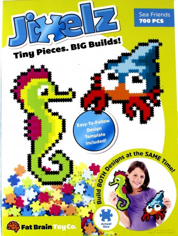 Puzzelki Pixelki Jixelz 700 el. - morscy przyja [PUZZLE]