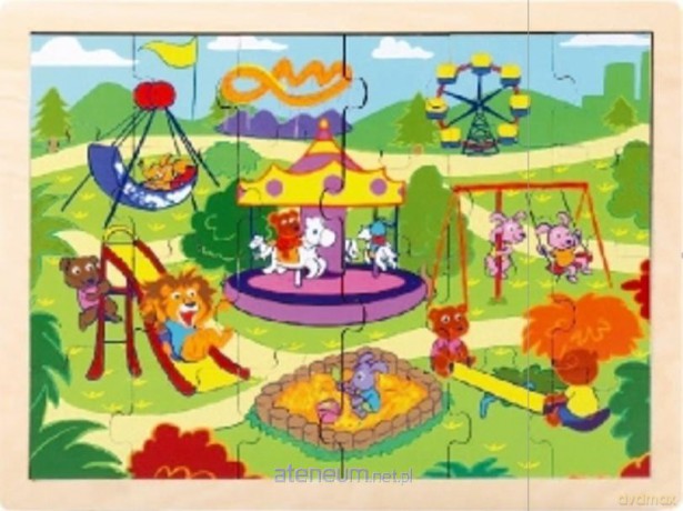 Puzzle drewniane Plac zabaw [PUZZLE]