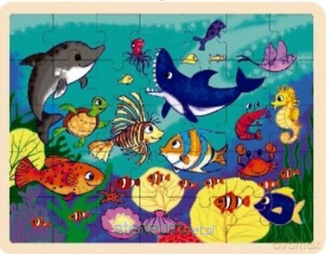 Puzzle drewniane Rafa [PUZZLE]