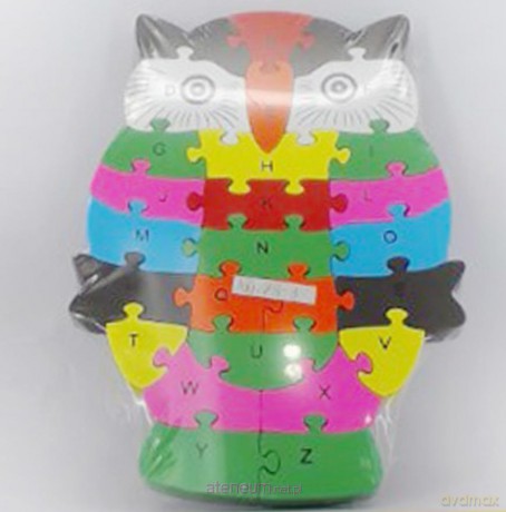 Puzzle drewniane Sowa [PUZZLE]