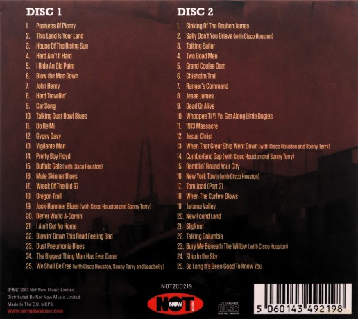 Woody Guthrie: The Ultimate Collection [2CD]