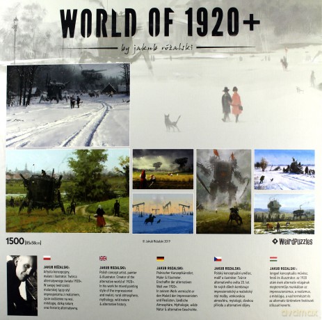 Puzzle World of 1920+ Bitwa przed bitwą 1500 el. [PUZZLE]