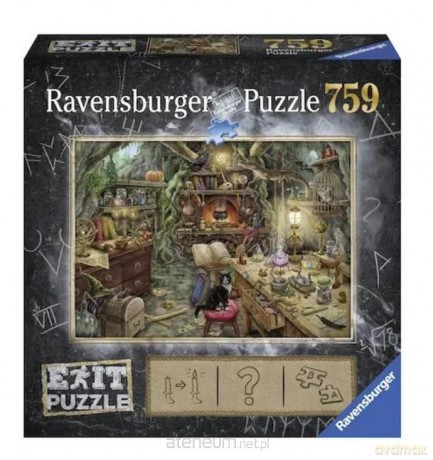 RAVENSBURGER 759 EXIT Kuchnia Czarownicy [PUZZLE]