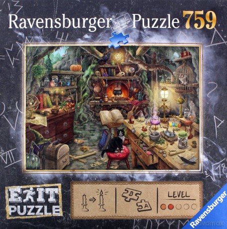 RAVENSBURGER 759 EXIT Kuchnia Czarownicy [PUZZLE]