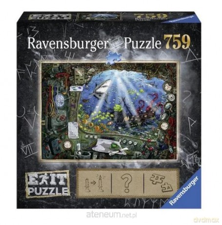 RAVENSBURGER 759 EXIT Łódź podwodna [PUZZLE]