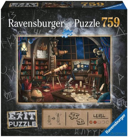 RAVENSBURGER 759 EXIT Obserwatorium gwiezdne [PUZZLE]