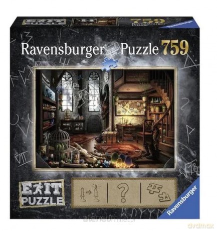 RAVENSBURGER 759 EXIT Tajemniczy pokój [PUZZLE]