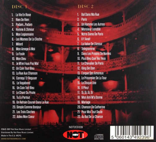 Edith Piaf: La Vie En Rose [2CD]