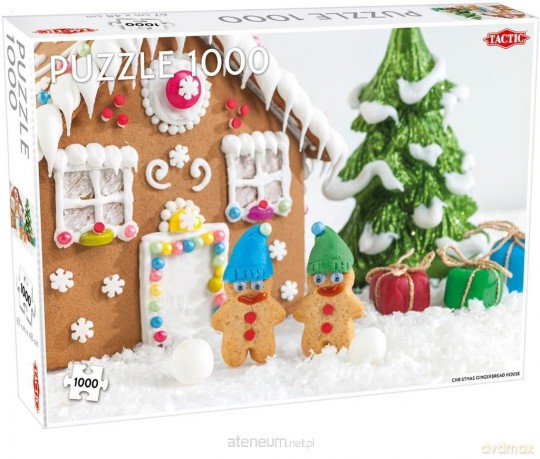 TACTIC 1000 el. Christmas gingerbread house [PUZZLE]