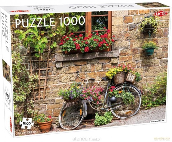 TACTIC 1000 el. Flowers at the wall [PUZZLE]