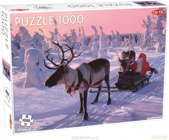 TACTIC 1000 el. Santa Claus in Sleigh [PUZZLE]