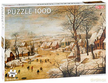 TACTIC 1000 el. Winter Landscape w Skaters [PUZZLE]