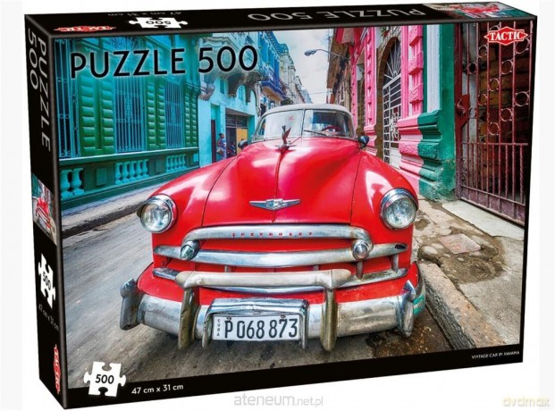 TACTIC 500 el. Vintage car in Havana [PUZZLE]