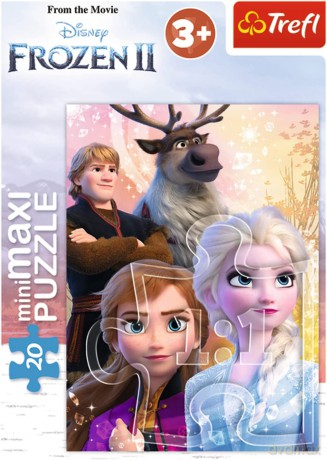TREFL 20 el. miniMaxi-Przyjaźń w Krainie Lodu 2 [PUZZLE]